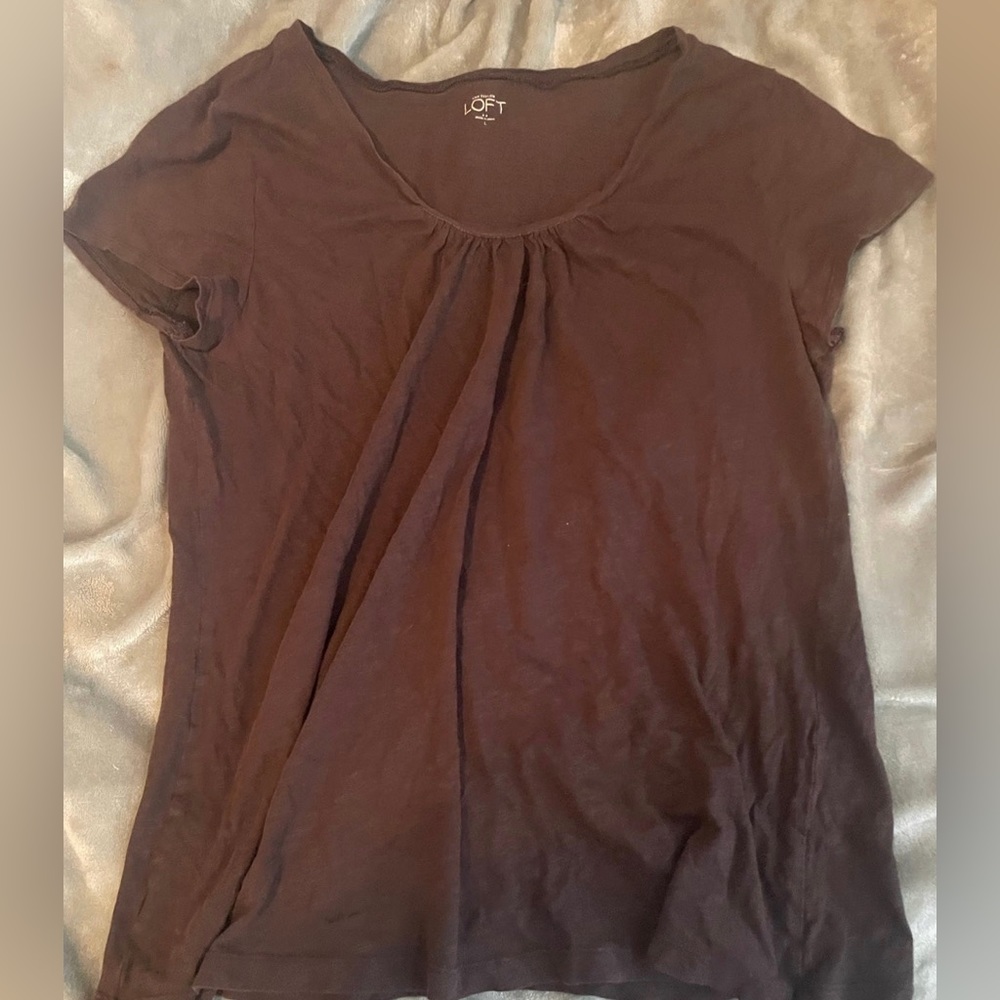 Loft Brown Top